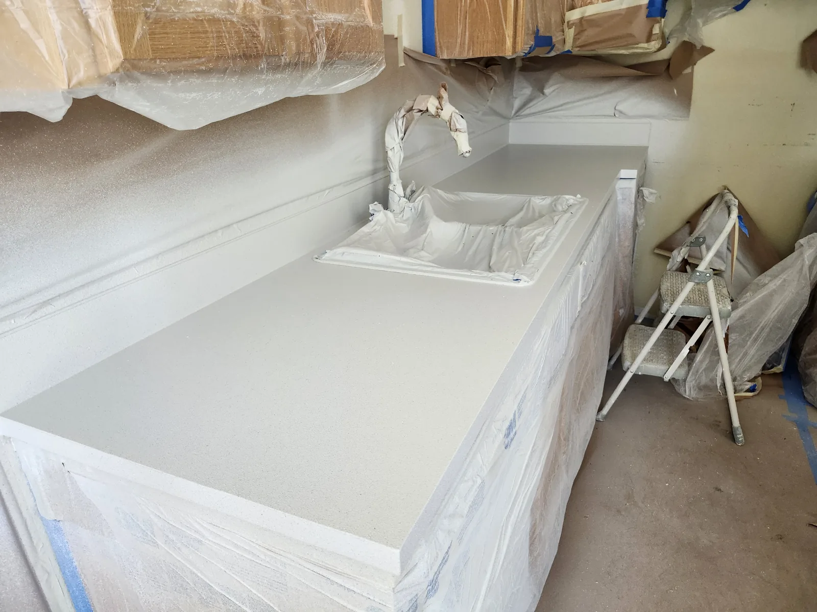 Kitchen Cabinet Transformation - Paint Coat Carpentry