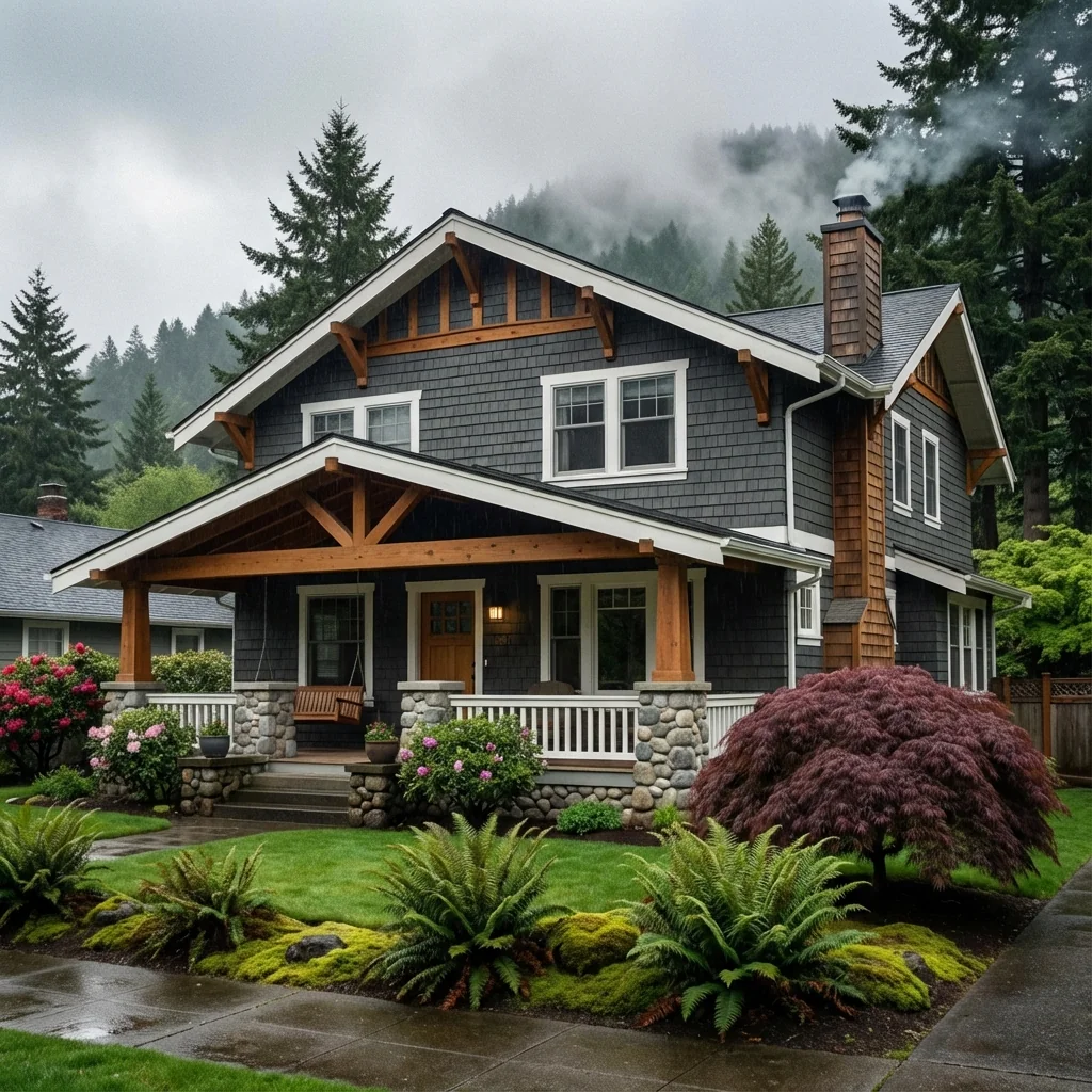 Classic Home Exterior Restoration - Paint Coat Carpentry