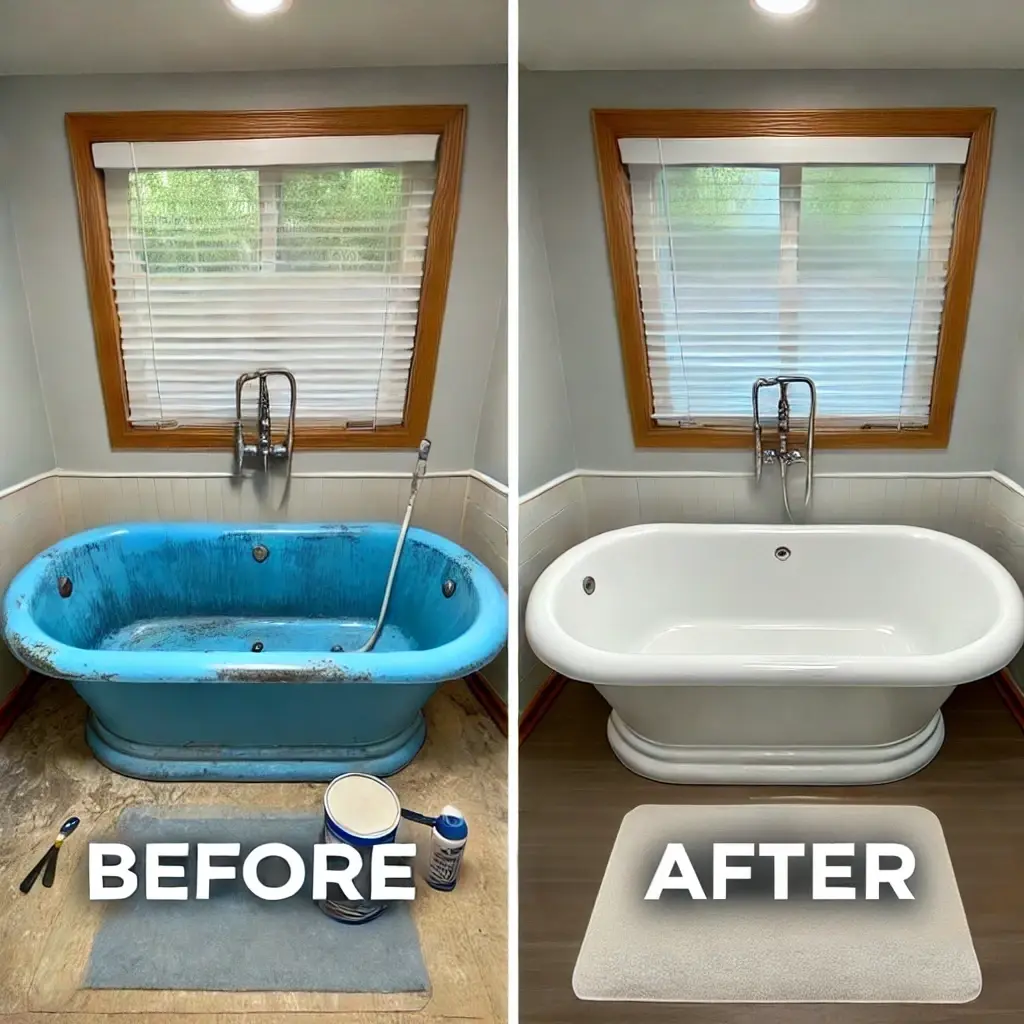 Professional bathtub reglazing experts